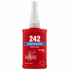 Fijador de roscas azul de resistencia media para tornillos grandes. Un adhesivo de fijación de roscas tixotrópico de resistencia media y viscosidad media para m. - Product Image 1