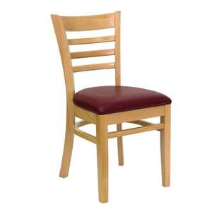 Nuevo Diseño <span class=keywords><strong>de</strong></span> Silla <span class=keywords><strong>de</strong></span> Comedor <span class=keywords><strong>de</strong></span> Madera, <span class=keywords><strong>Sillas</strong></span> <span class=keywords><strong>de</strong></span> Restaurante <span class=keywords><strong>de</strong></span> Madera con Cojín <span class=keywords><strong>de</strong></span> Color Natural en Cuero PU <span class=keywords><strong>para</strong></span> el Hogar, <span class=keywords><strong>Sillas</strong></span> <span class=keywords><strong>de</strong></span> Bar <span class=keywords><strong>para</strong></span> Cafetería - Product Image 3