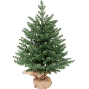 <span class=keywords><strong>Sapin</strong></span> de Noël artificiel de 23 pouces, <span class=keywords><strong>petit</strong></span> <span class=keywords><strong>sapin</strong></span> de pin pour la maison, table de ferme, cheminée, rebord de fenêtre, décorations de Noël pour l'intérieur - Product Image 4