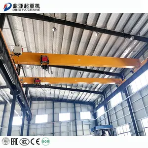 5ton 10ton 16ton 20ton Euro single girder overhead bridge crane from good production line