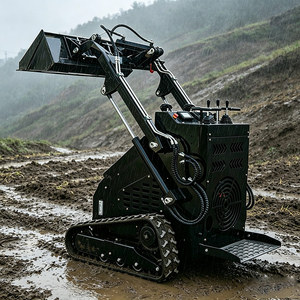 Compact Skid Steer High Performance <b>Wheel</b> Mini EPA CE 5 Engine for Farm Construction Use <b>Small</b> Track Skid Steer - Product Image 1