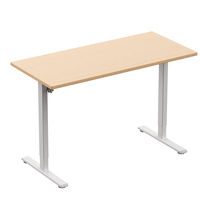 Cadre de bureau électrique moderne pivotant, seul moteur, 70 kg, largeur réglable 950-1250 mm, programmable, assis-debout
