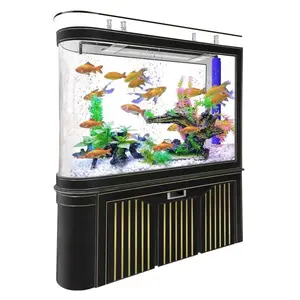 Aquário Fish Tank Imported Fish Tank Stand Aquário personalizado aquário grande aquário para móveis domésticos