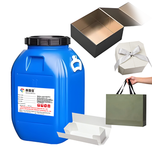 אמולסיית קולופולימר אקרילי דבק למינציה על בסיס מים עם הטבעה עמוקה להדבקת סרטים ונייר, ללא ממסים, BOPP PET - Product Image 2