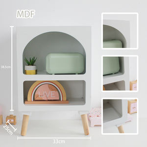 שולחן עבודה בסגנון צרפתי אחסון ארון מים ספל ספל אחסון ארון רשת שולחן עבודה עבור entryway - Product Image 2