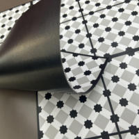 Wasserdicht Einfach zu installieren 12x12 Stick Peel Marmor fliesen Boden bretter Marmor PVC Vinyl fliesen für Badezimmer