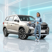 Dongfeng Forthing T5 SUV R16 Noir Gauche, Nouveau Design Économe en Carburant, Véhicule Urbain pour Trajets Quotidien