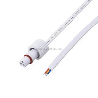 Connecteur de câble LED en cuivre 3A 300V M12 IP65 mâle-femelle étanche 20AWG, fil d'extension pour éclairage de gouttière, usage extérieur – Meilleures ventes