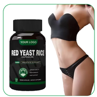 OEM amincissant la capsule de levure de riz rouge bêta-glucane extrait de glucomannane capsule de levure de riz rouge pour perte de poids