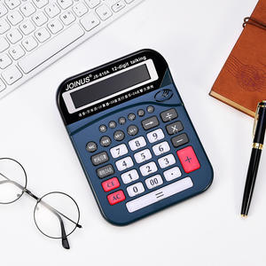 เครื่องคิดเลขพูดได้ 12 หลัก รุ่น Joinus Js810a พร้อมฟังก์ชั่นเสียง สำหรับใช้ในสำนักงานและทางการเงิน สีฟ้า - Product Image 4