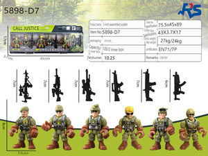 Venta al por mayor <span class=keywords><strong>de</strong></span> muñecos <span class=keywords><strong>de</strong></span> acción militares diversos <span class=keywords><strong>de</strong></span> 3 pulgadas-4 colores ensamblar juegos tácticos figuras <span class=keywords><strong>de</strong></span> acción <span class=keywords><strong>de</strong></span> <span class=keywords><strong>soldados</strong></span> para niños <span class=keywords><strong>de</strong></span> 3 años en adelante - Product Image 3