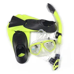 Masque de plongée professionnel pour adulte, tuba et palmes, ensemble de masques de plongée pour la plongée technique - Product Image 1