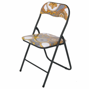 Sedia Pieghevole Barocca 4 Pezzi - Product Image 2