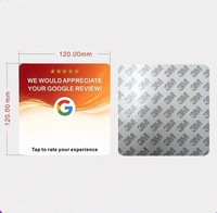 En stock : Autocollant de table en acrylique NFC et carte de commande de table avec carte RFID passive haute fréquence Tap-to-Scan pour paiement et adhésion