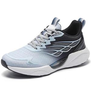 Zapatillas de deporte para hombre, nuevo estilo, transpirables, con cordones, zapatos de malla para hombre, zapatos vulcanizados antideslizantes informales a la moda, Tenis masculinos - Product Image 3