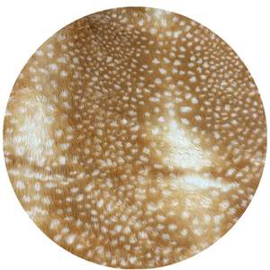 Bán buôn 2.5cm ngắn đống giả Hươu lông mềm sang trọng Hươu Phát hiện in ấn giả lông vải cho trang phục đồ chơi thủ công thời trang - Product Image 3