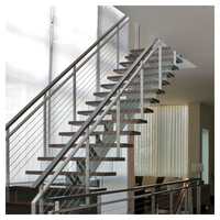 Prima Stair – Stringer d'escalier droit à longueur réglable, conception télescopique, flexible pour escaliers de projets à hauteur de plancher variable