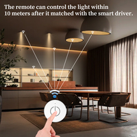 Portable intelligent sans fil LED interrupteur tactile contrôle LED armoire LED luminosité de la lumière pour meubles de bureau à domicile