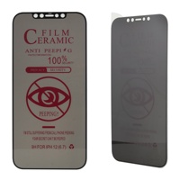 Protecteur d'écran en verre trempé anti-espion LKG céramique 3D Tecno téléphones pour Iphone 4oem07