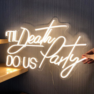 Letrero Luminoso LED con la Frase 'Oh Baby', Lámparas Decorativas para Fiestas, Decoración Artística para tu Dormitorio, Artículos para Cumpleaños, Diseño <span class=keywords><strong>de</strong></span> Habitaciones - Product Image 2