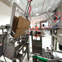 Cartonneuse automatique 20-80 cartons/min, machine d'emballage en carton à moteur, haute productivité