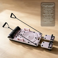 Lit de Pilates pliable léger et peu encombrant pour la maison et le studio, machine de Pilates mini pour l'entraînement de force