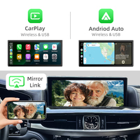 Caja de Interfaz Linux para Lexus LX570 2016-2021, Módulo Decodificador Inalámbrico CarPlay Android Auto, Radio para Auto, Binarytek