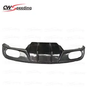 Een Style Carbon Fiber Rear Bumper Lip Diffuser Voor Jaguar Xf Body Kit