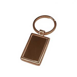 Llavero Ejecutivo de Lujo Personalizado en Cuero y Metal, Diseño Colgante, Recuerdo Empresarial, Regalo Promocional, Impresión Serigráfica - Product Image 1