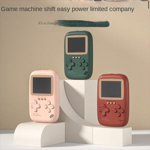 Batterie externe 500-en-1 et <span class=keywords><strong>console</strong></span> de jeu rétro FC portable avec batterie intégrée de 10000 mAh, 500 jeux intégrés, écran couleur - Product Image 5