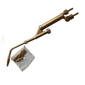 Antorcha de Corte de Cobre Estilo Japonés, 5mm de Espesor, Interruptor Único, Herramienta de Soldadura de Oxígeno, Acetileno y Propano - Product Image 1