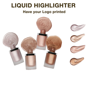 <span class=keywords><strong>Iluminador</strong></span> bronceador líquido, maquillaje facial, marca privada, alto brillo - Product Image 3