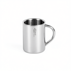 Double Walled Thermal Mug 0.2 L Stainless Steel Insulated <b>Coffee</b> Cup - Product Image 2