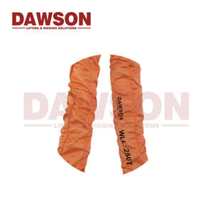 DAWSON EN1492-2 WLL 100Tヘビーデューティオレンジポリエステルリフティングラウンドスリング - Product Image 6