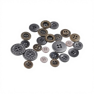 Boucle en alliage à motif d'ancrage boutonné à quatre points, bords larges à pois, rayures diagonales, œillets en forme de bol 26041003 - Product Image 4