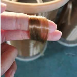 Đầy màu sắc tổng hợp tóc giả tóc nhẹ nhàng dây nhựa sợi filament đùn Máy làm đùn dây chuyền sản xuất - Product Image 6