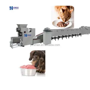 Hoge Kwaliteit Stoom Tunnel Natte Pet Food Productielijn Hond Natte Pet Food Conserven Machine