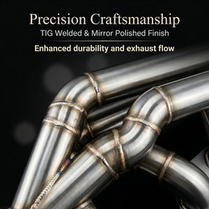 Collecteur d'échappement en acier inoxydable SC-HDA-01T pour <span class=keywords><strong>Honda</strong></span> K-Series <span class=keywords><strong>K20</strong></span>/K24 06-11 Civic Si <span class=keywords><strong>Type</strong></span> <span class=keywords><strong>R</strong></span> 8e génération EP3 - Épaisseur 1,5 mm, finition miroir - Product Image 4
