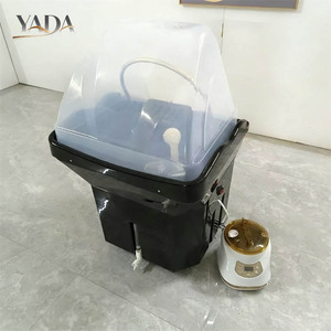 Bac à shampoing portable sans tuyauterie pour coiffeur, lavabo de lavage de dos pour barbier, équipement de salon de beauté - Product Image 2