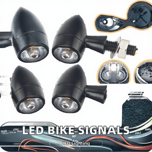 ไฟท้าย LED 12V สำหรับรถจักรยานยนต์ฮอนด้า ซูซูกิ คาวาซากิ ยามาฮ่า ฮโยซอง ระบบไฟรถจักรยานยนต์ - Product Image 2