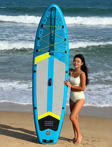 Planche de <span class=keywords><strong>paddle</strong></span> <span class=keywords><strong>gonflable</strong></span> tout usage en PVC Drop Stitch 10'6"*33"*6" pour sports nautiques - Vente flash - Product Image 1