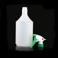 1000ml Big White Toilet Cleaner Détergent Liquide Déclencheur Vaporisateur avec Pompe de Couleur