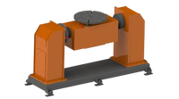 Mesa Posicionadora de Soldadura Rotatoria Resistente para Trabajos de Fabricación de Estructuras de Acero y Tuberías Grandes