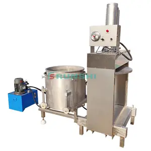 Industrial Barrel Commercial Mulberry Hydraulic Cold Press Juicer