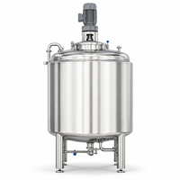 Réservoir de stockage de qualité pharmaceutique NOBETH SS316L pour eau WFI, liquide stérile et système de processus propre GMP, réservoir en acier inoxydable