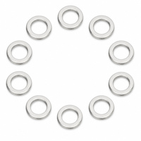 Multiple Size Stainless Steel Flat Washers Plain Gaskets for Industrial Hardware Wholesale
