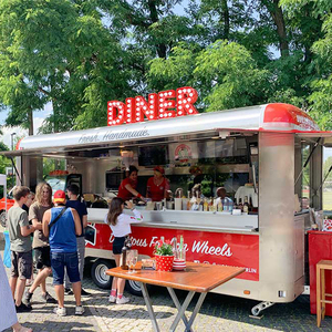 Fully Certified With Guarantee Affordable Food Trailers Fully Kitchen Equipped Factory Custom Commercial 36ft Mobile Food Truck - Product Image 1