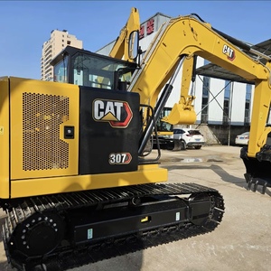 Used Original USA 7 Ton 307 Mini Hydraulic Crawler Excavator Low Working Hours Motor Engine Pump Bearing 2024 Model Sale - Product Image 2