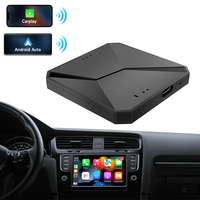 Adaptateur Mini CarPlay Filaire vers Sans Fil en Gros, Dongle Android Auto 3-en-1, Boîtier Intelligent IA pour CarPlay