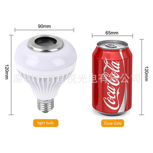 Led Colorful Music Bulb E27 <b>Smart</b> RGB Light With Remote Control For Party Stage <b>Lighting</b> - Product Image 3